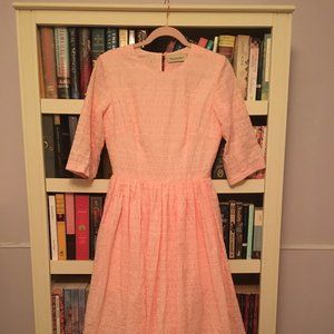 Hearts and found Marianne dress pink eyelet